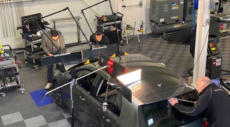 Débosselage voiture suite à intempérie de grêle Marseille