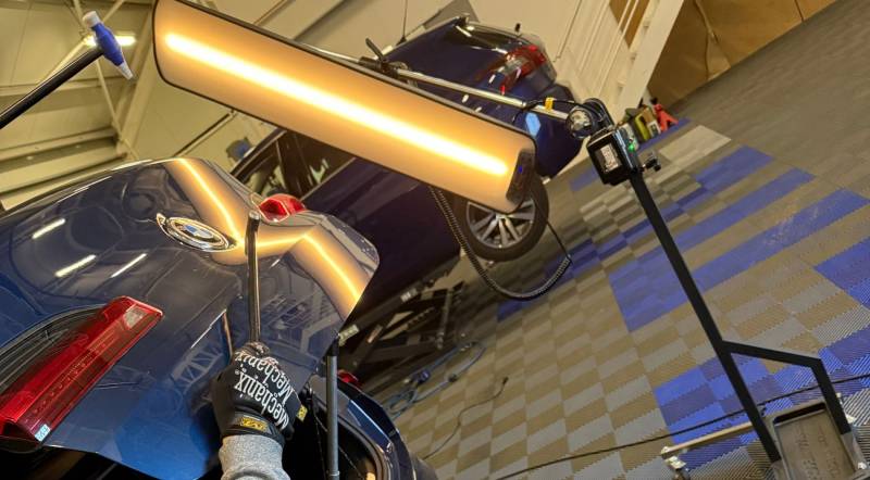 Pendant intervention DSP au double marteaux