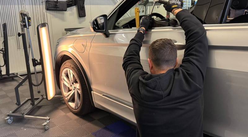 Technicien PdrX-center en cours de DSP